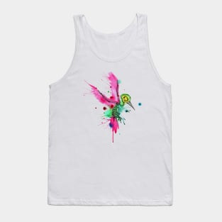 Hummingbird Skeleton Tank Top